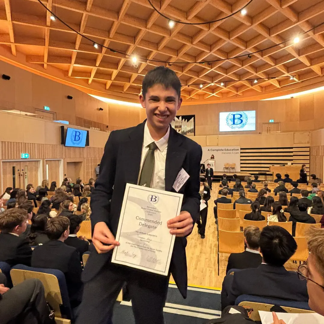 MUN Conference Commended Delegate