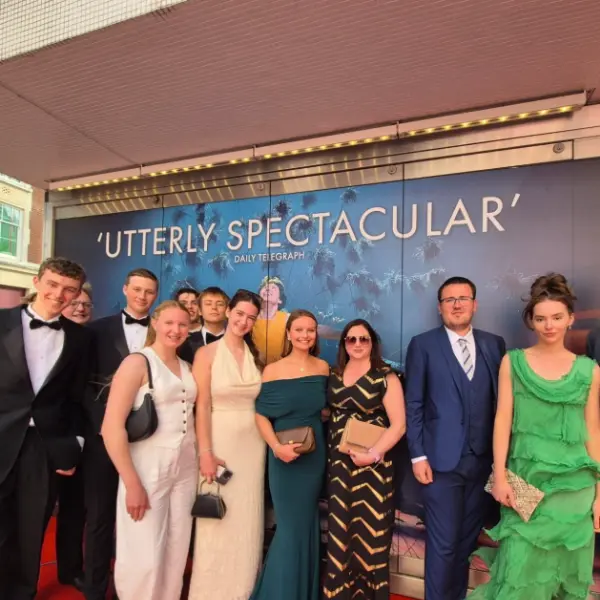 KC attend National Theatre Awards