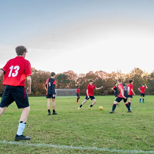 Kent College Canterbury Football Senior School.