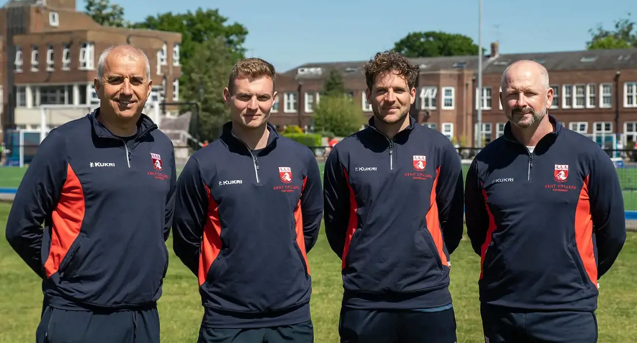 Kent College sprts coaching staff members