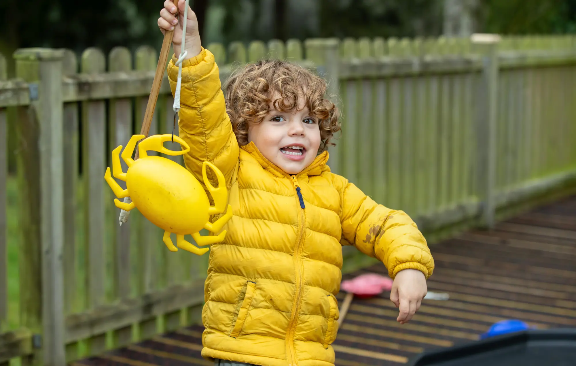 Children playing at Garden Cottage Nursery, at Kent College Canterbury